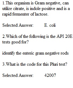 Group Work - More Biochemical Tests